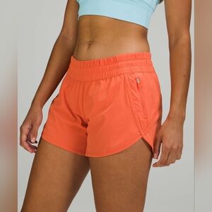 Lululemon Tracker Short 4" Warm Coral, Size 4